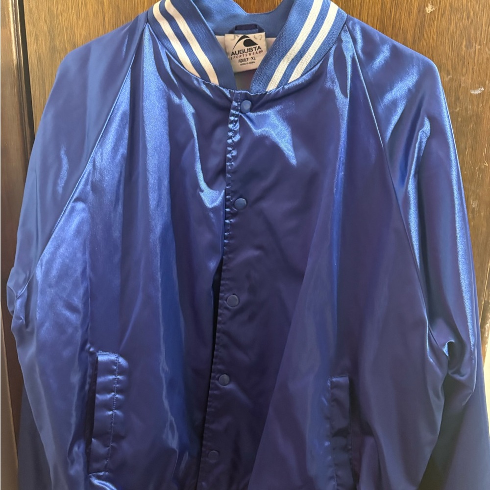 Augusta Sportswear Blue Racing Jacket - Picture 15 of 15